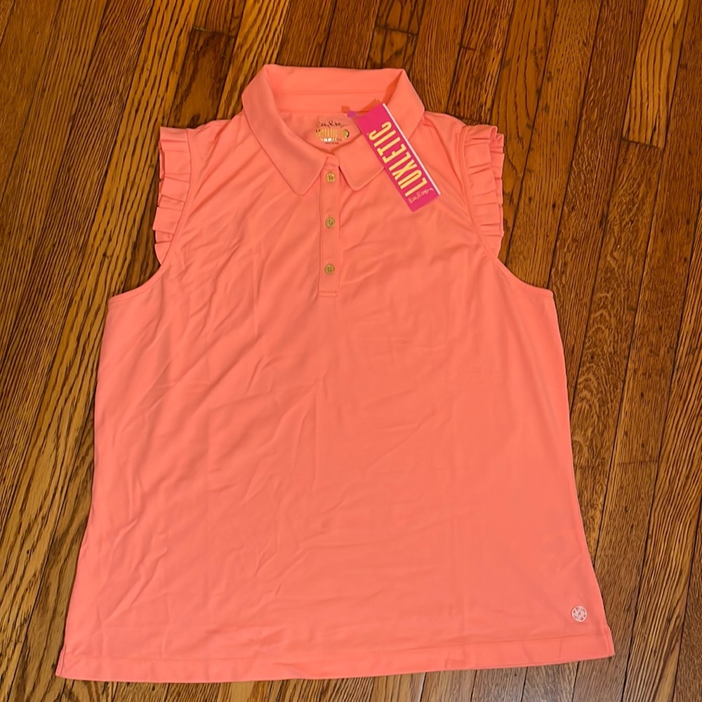 NWT Lilly Pulitzer Sleeveless Polo 👚